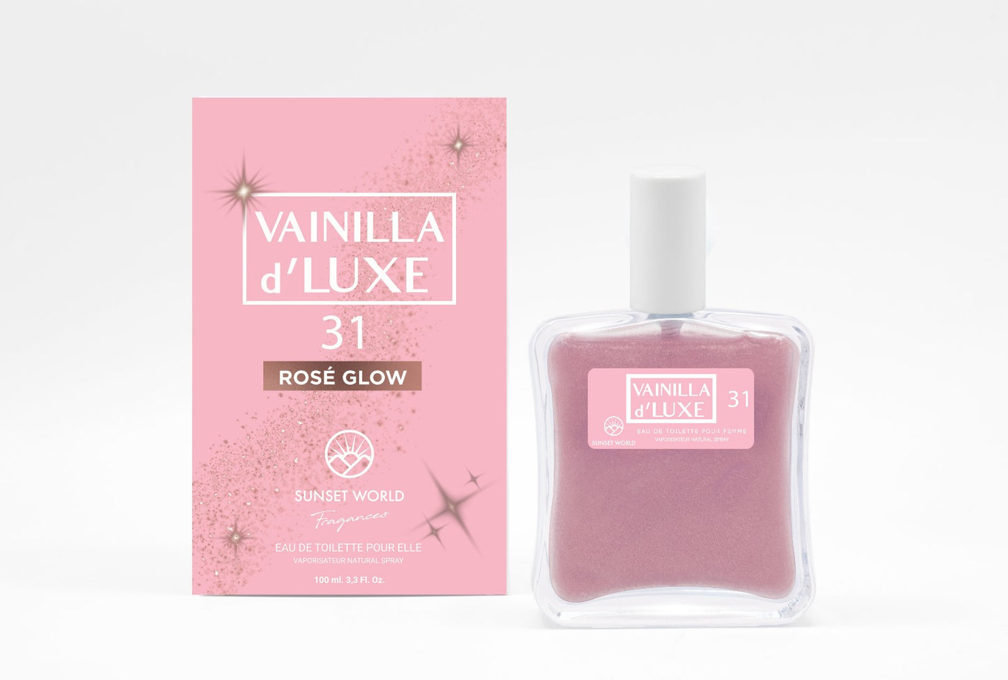Profumo Sunset World VAINILLA D’LUXE ROSÈ GLOW 100ml