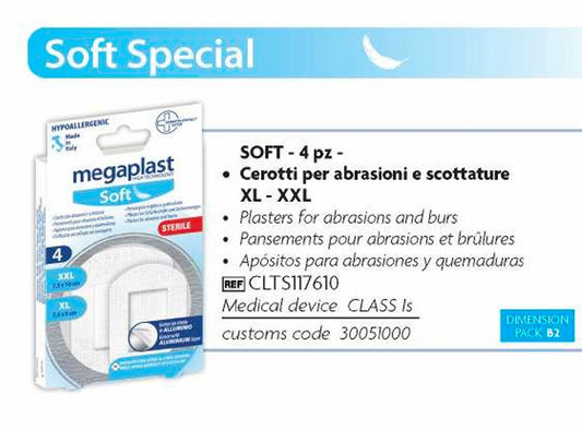 117610 Cerotti ABRASIONI e SCOTTATURE 4pz