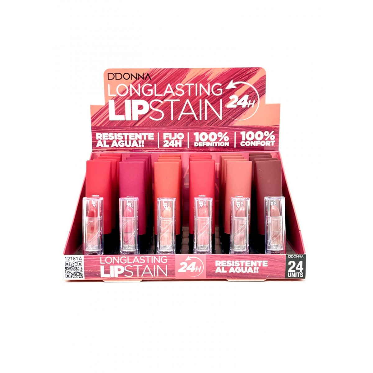 12181A Rossetto LONGLASTING LIPSTAIN (colori matte)