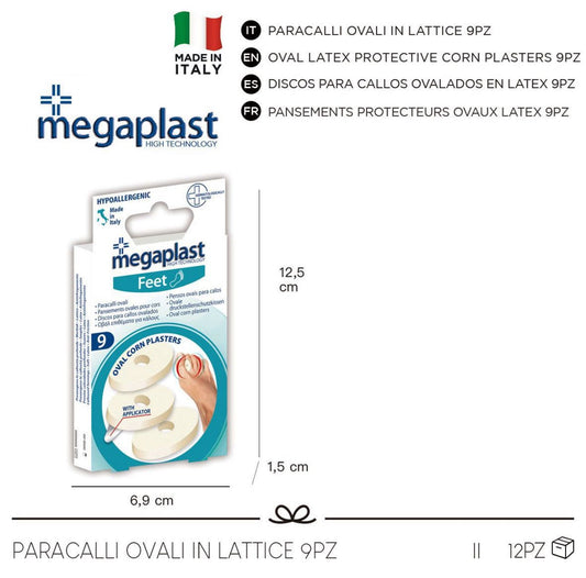 130190 PARACALLI ovali in lattice 9pz