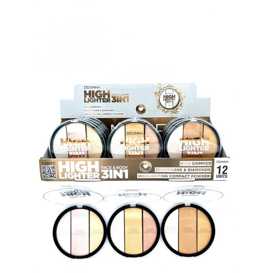 13307C Illuminante HIGH LIGHTER 3 IN 1 viso & corpo