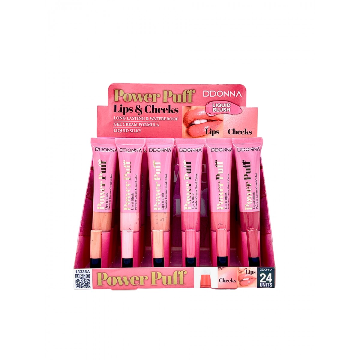13336A 2 in 1 Labbra & Blush POWER PUFF