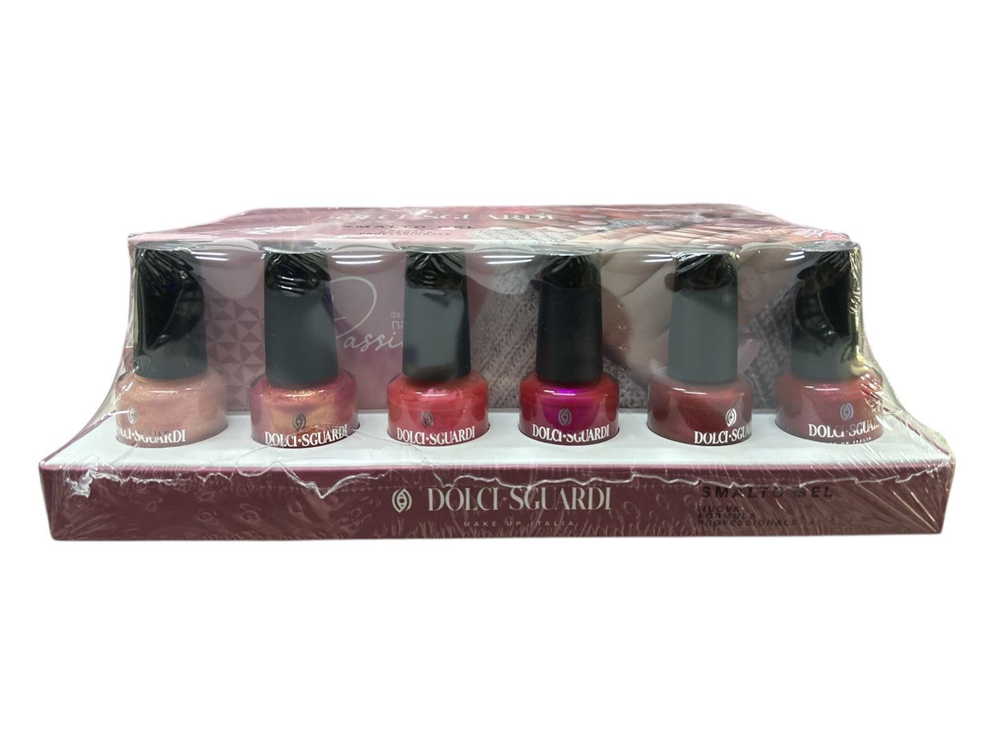 Confezione Smalti per Unghie Effetto Gel