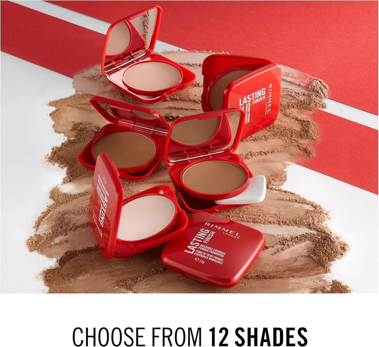 Rimmel London Lasting Finish FONDOTINTA COMPATTO 011 Caramel