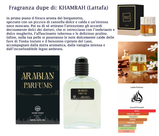 Profumo Sunset World ARABIAN PARFUMS 100ml