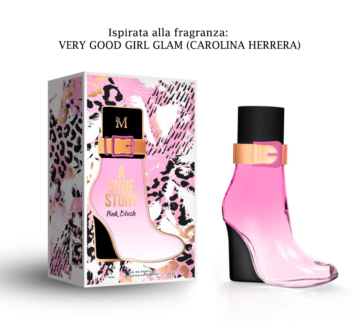 Profumo Montage A SHOE STORY PINK BLUSH 100 ml