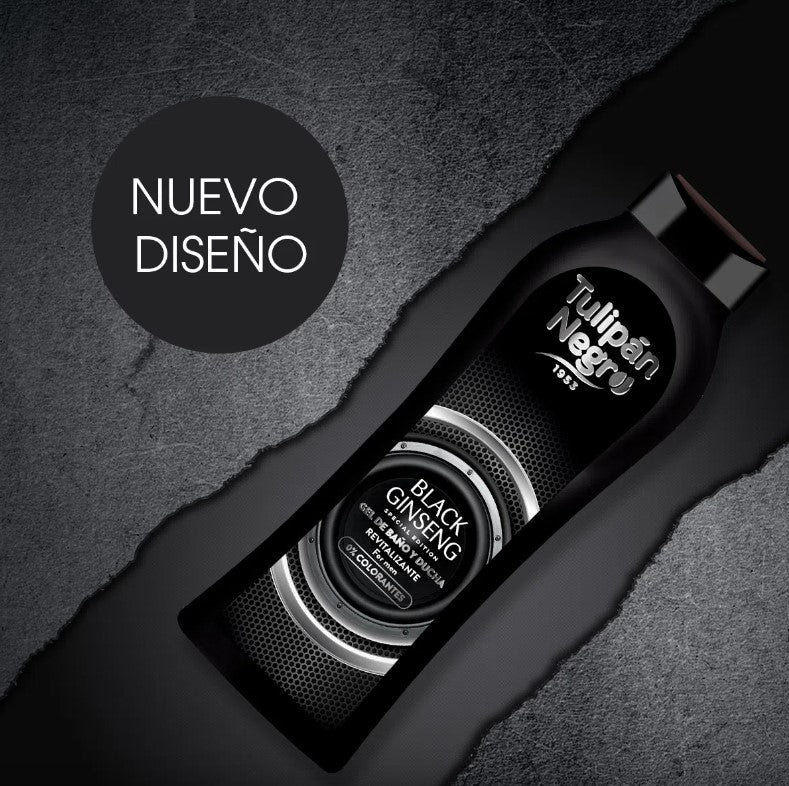 Blister da 6pz Gel Bagnodoccia BLACK GINSENG 650ml