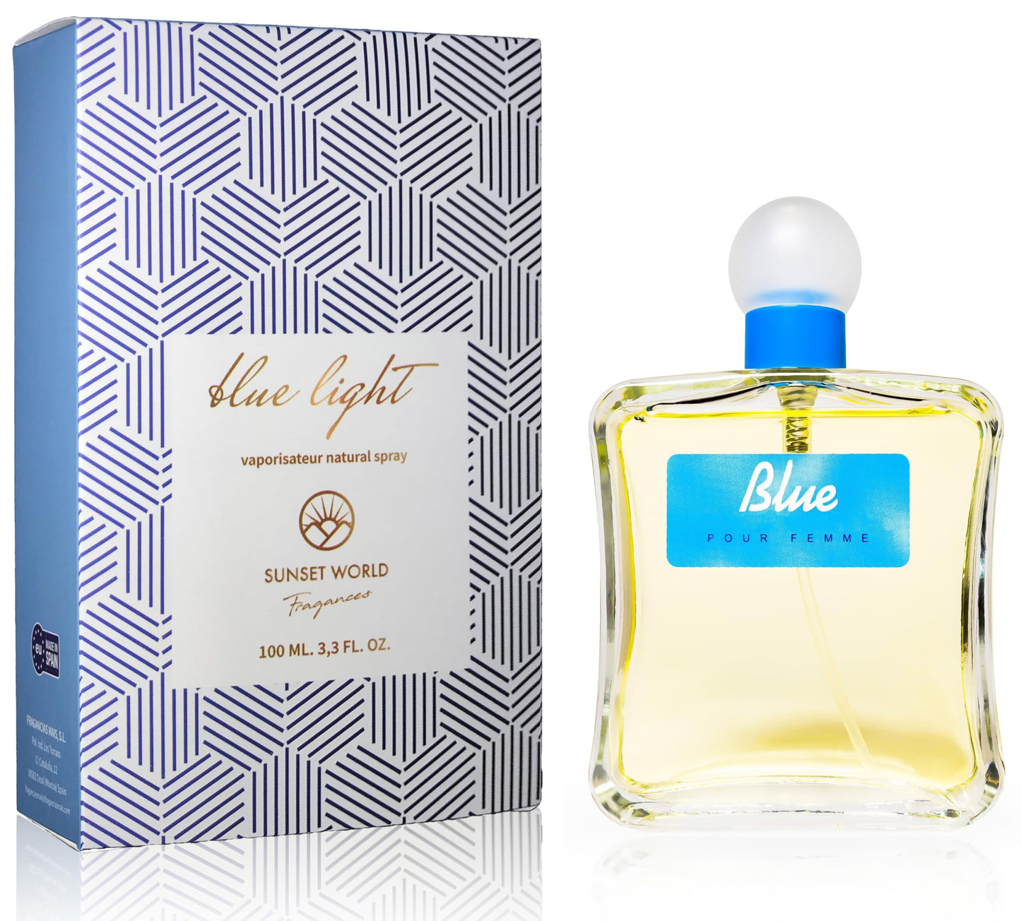 Profumo Sunset World BLUE LIGHT donna 100ml