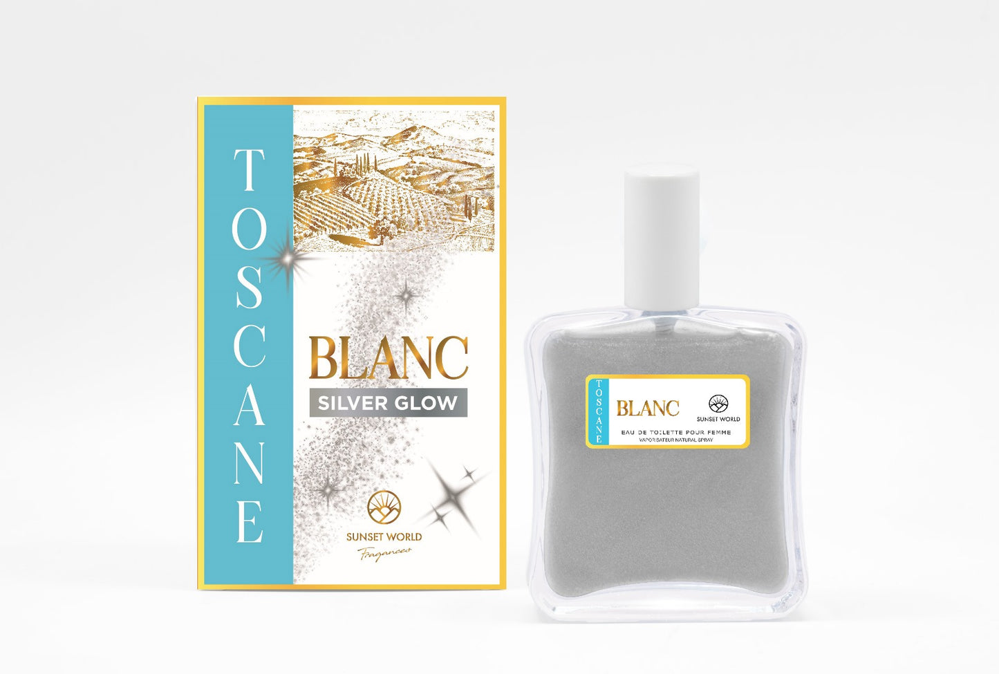 Profumo Sunset World TOSCAN BLANC SILVER GLOW 100ml