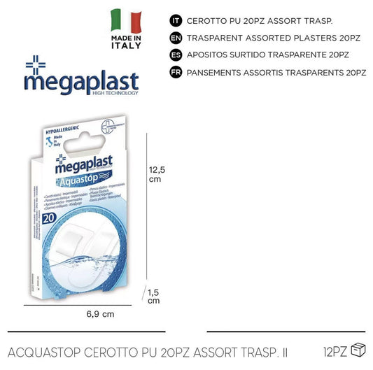 112417 Cerotti Impermeabili ACQUASTOP 20pz assortiti