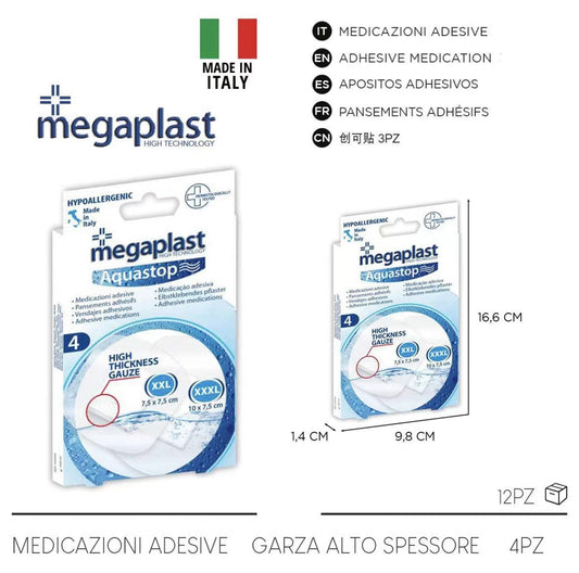 112653 Cerotto Impermeabile ACQUASTOP XL+XXL 4PZ
