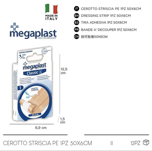 182106 Cerotto STRISCIA 1pz 50x6cm