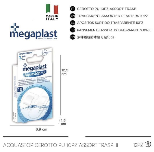 182472 Cerotti impermeabile ACQUASTOP 10pz assortiti