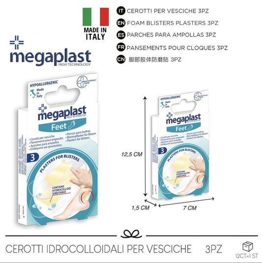 182496 Cerotti IDROCOLLOIDALI VESCICHE 3pz