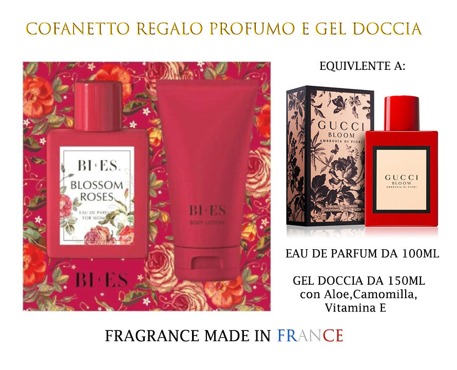 Cofanetto Bi.Es. profumo+gel doccia BLOSSOM ROSES