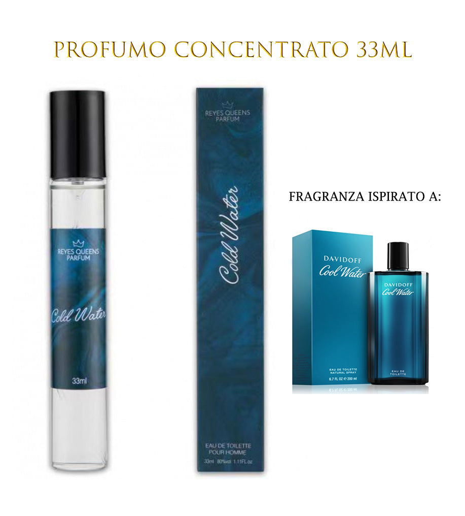 Profumo concentrato COLD WATER 33 ml