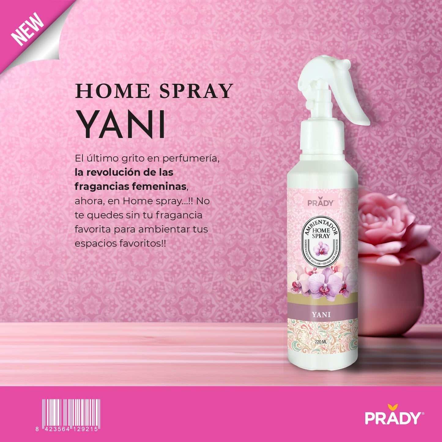 Deo spray ambiente YANI 220ml