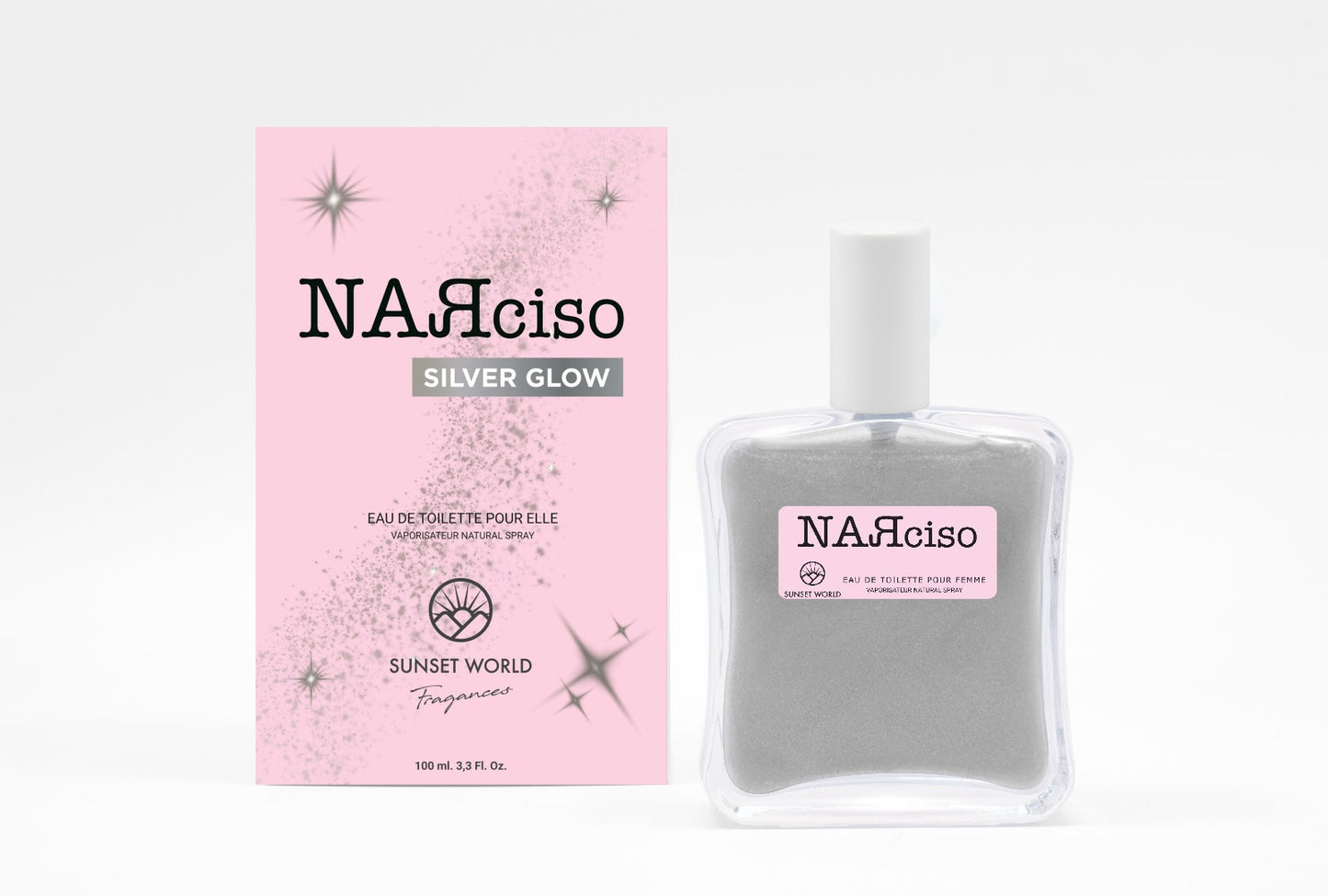 Profumo Sunset World NARCISO SILVER GLOW 100ml
