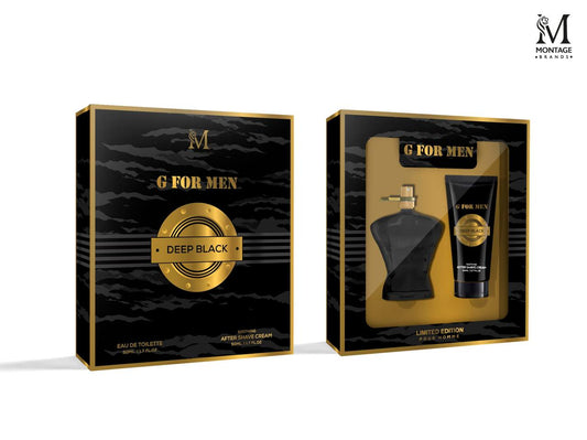 Confezione Regalo Montage G FOR MEN DEEP BLACK