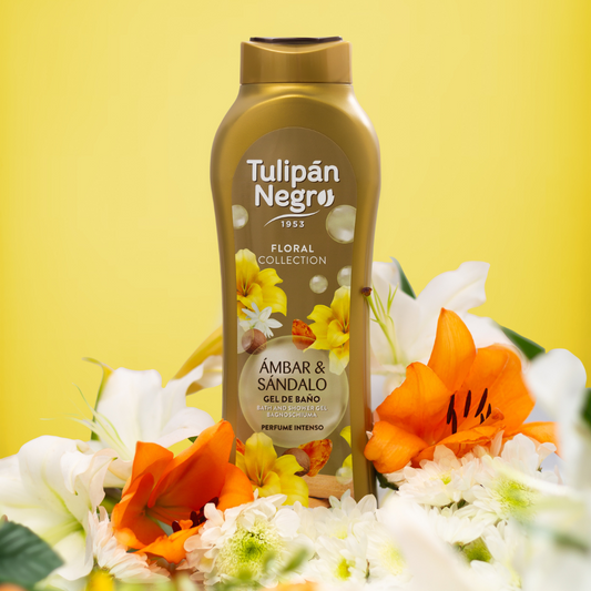 Gel Bagnoschiuma AMBAR & SANDALO perfume intenso 650ml