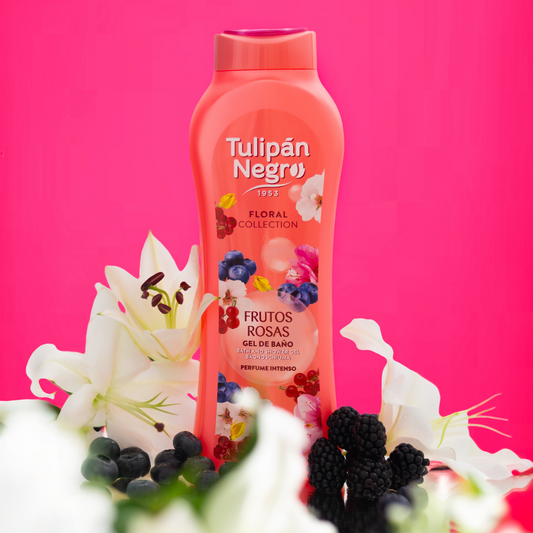 Gel Bagnoschiuma FRUTOS ROSAS perfume intenso 650ml