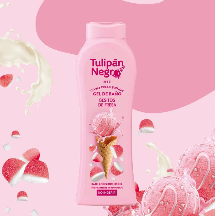 Blister da 6 pz Gel Bagnodoccia GELATO FRAGOLA 650ml