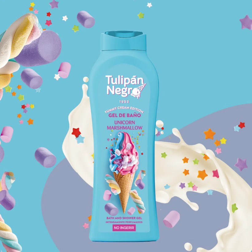 Blister da 6 pz Gel Bagnodoccia UNICORN MARSHMALLOW 650ml