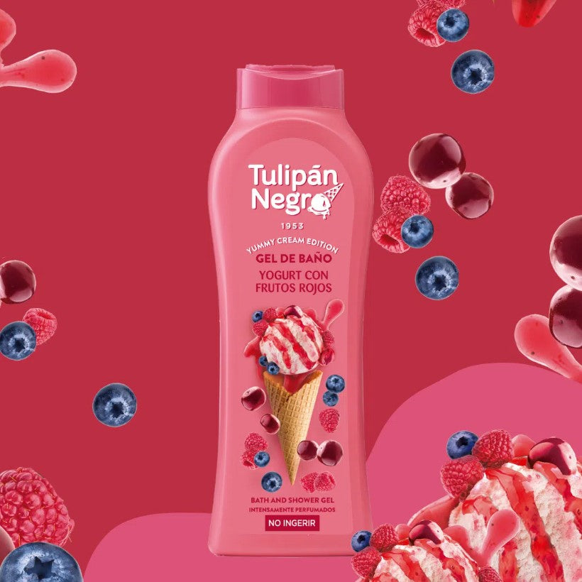 Blister da 6pz Gel Bagnodoccia YOGURT FRUTTI ROSSI 650ml