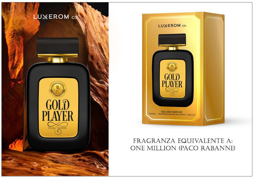 Profumo Luxerom GOLD PLAYER 100 ml