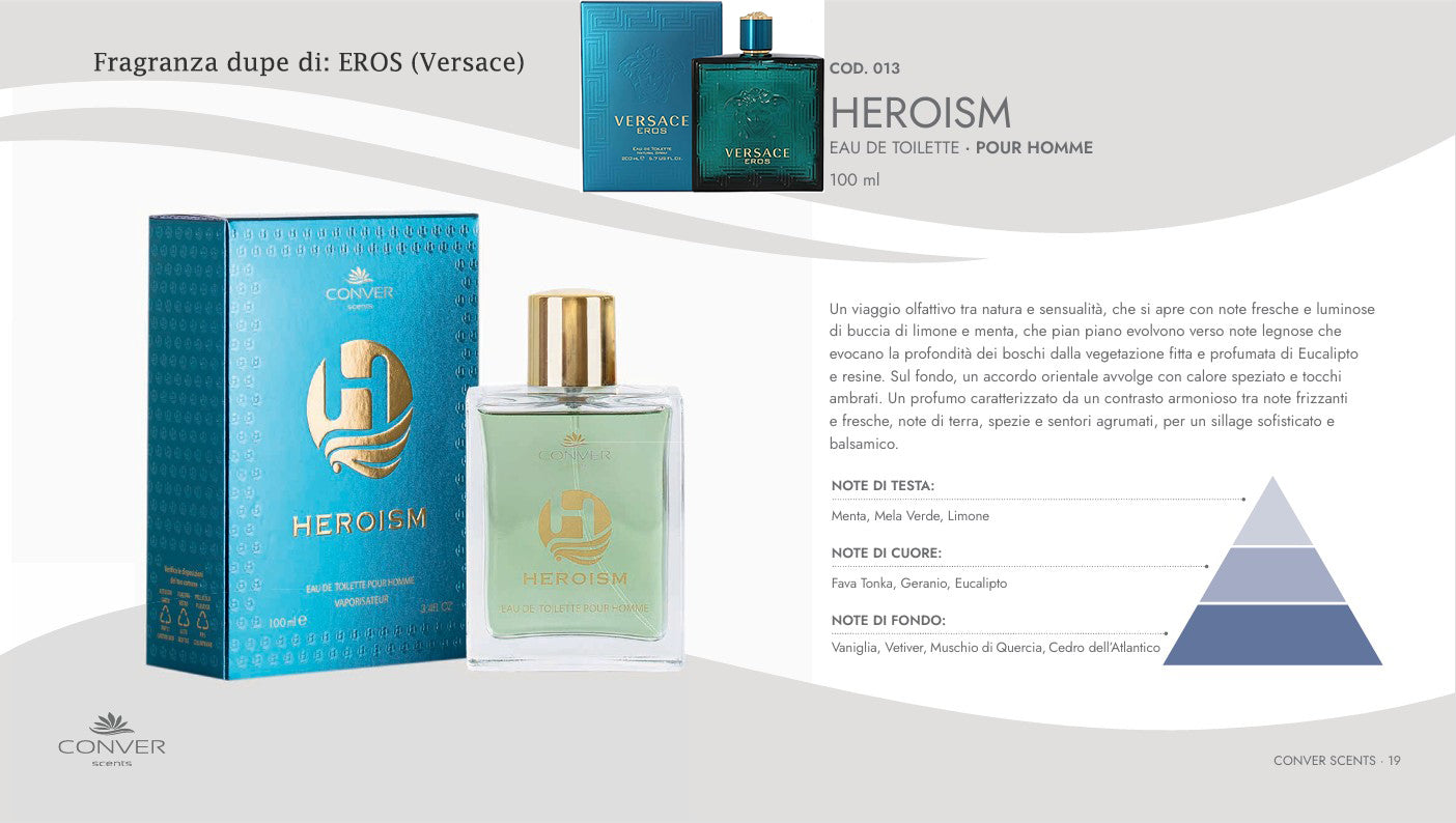 Profumo Conver Scent HEROISM 100 ml