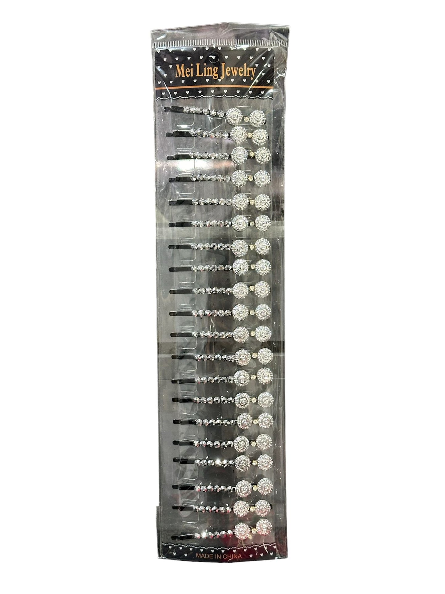 Confezione Ferma Capelli ELEGANTI con STRASS 20pz