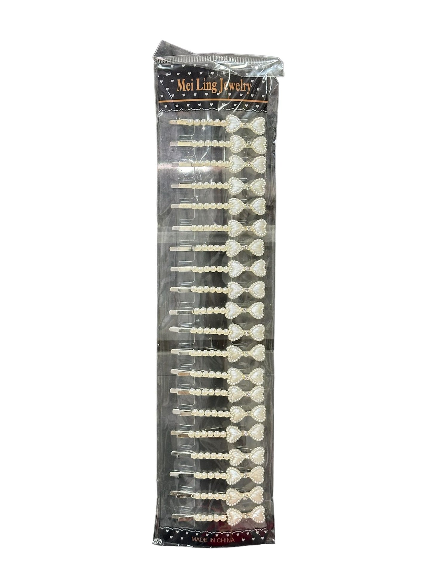 Confezione Ferma Capelli ELEGANTI con STRASS 20pz