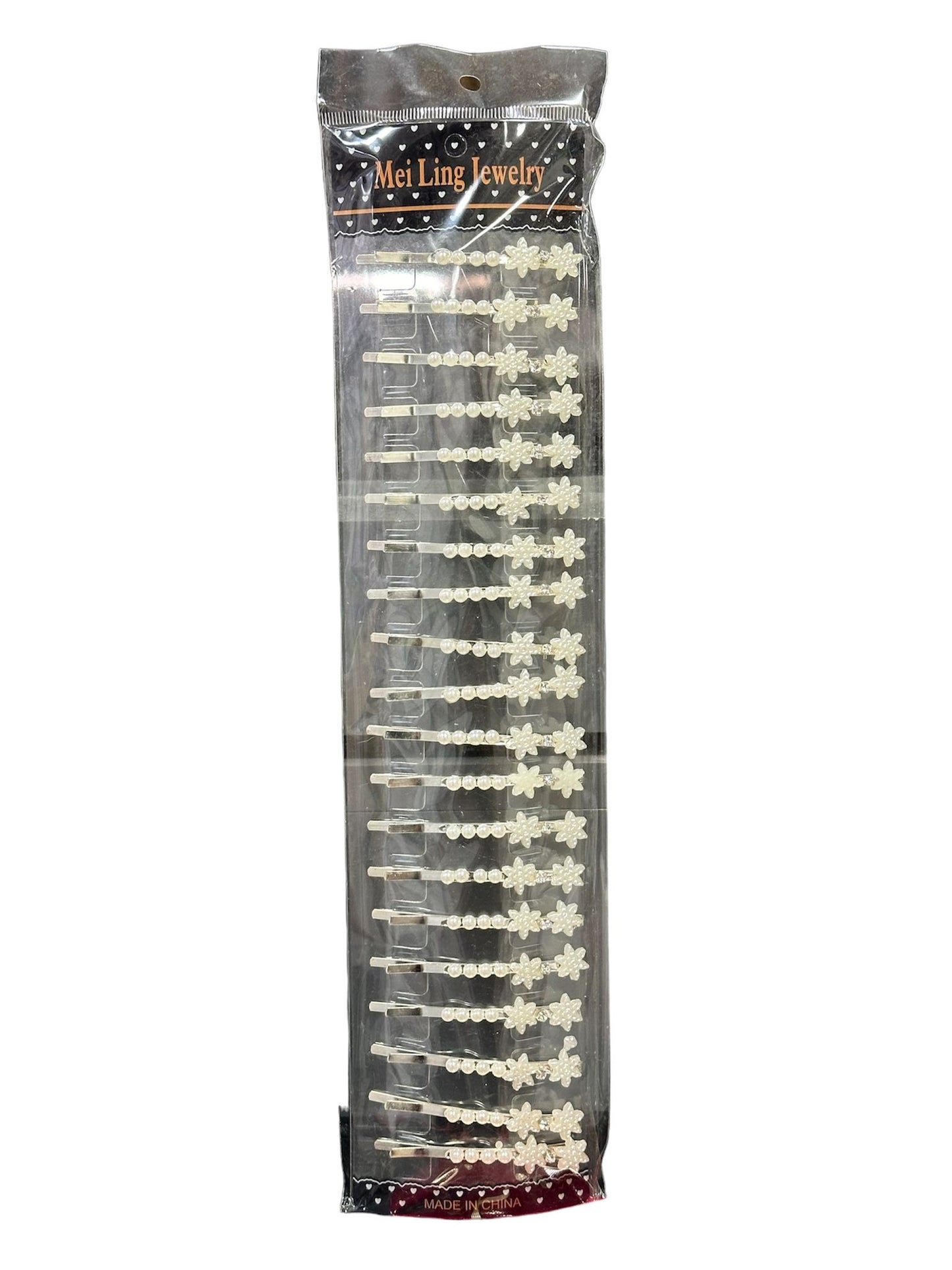Confezione Ferma Capelli ELEGANTI con STRASS 20pz