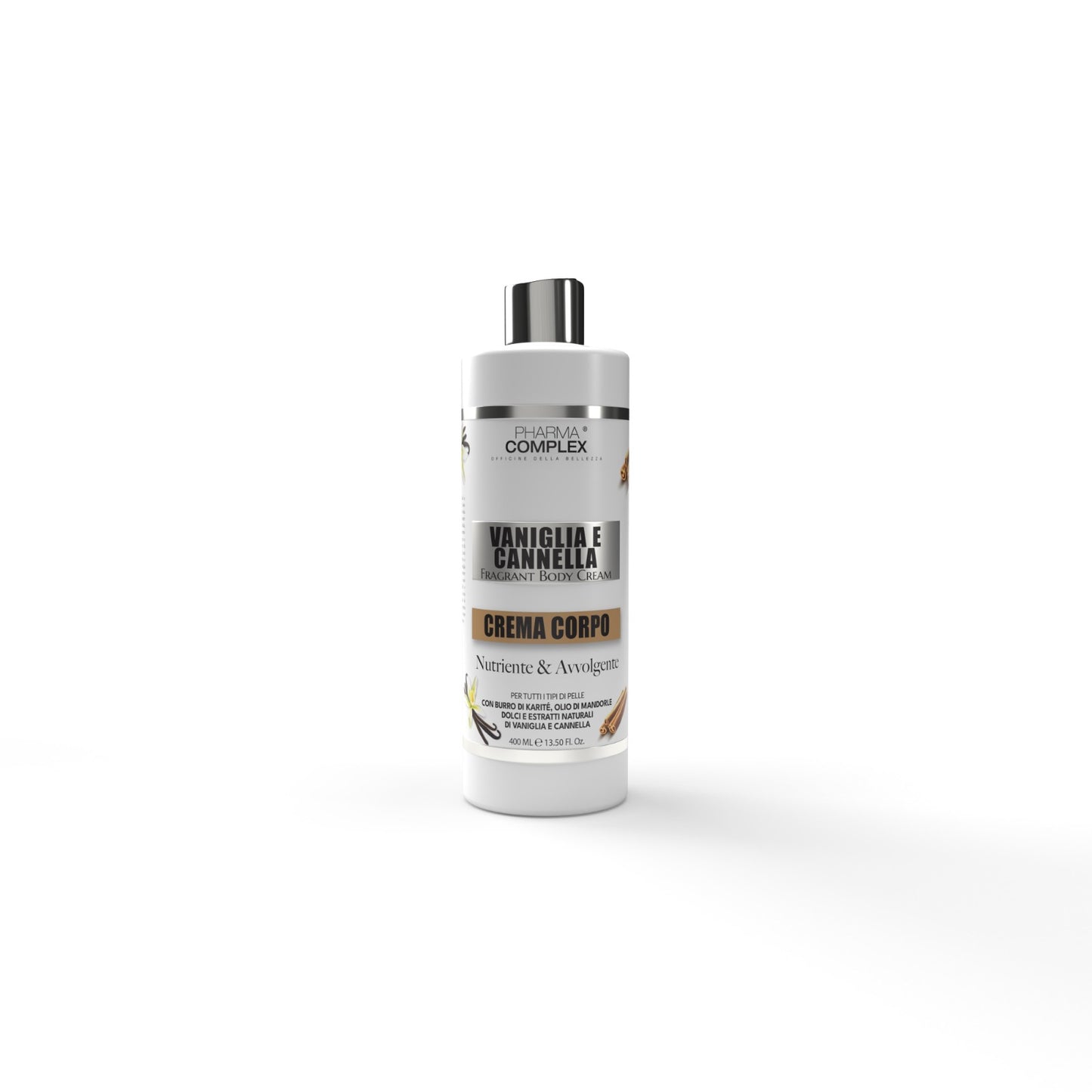 Pharma Complex CREMA CORPO VANIGLIA E CANNELLA 400 ml