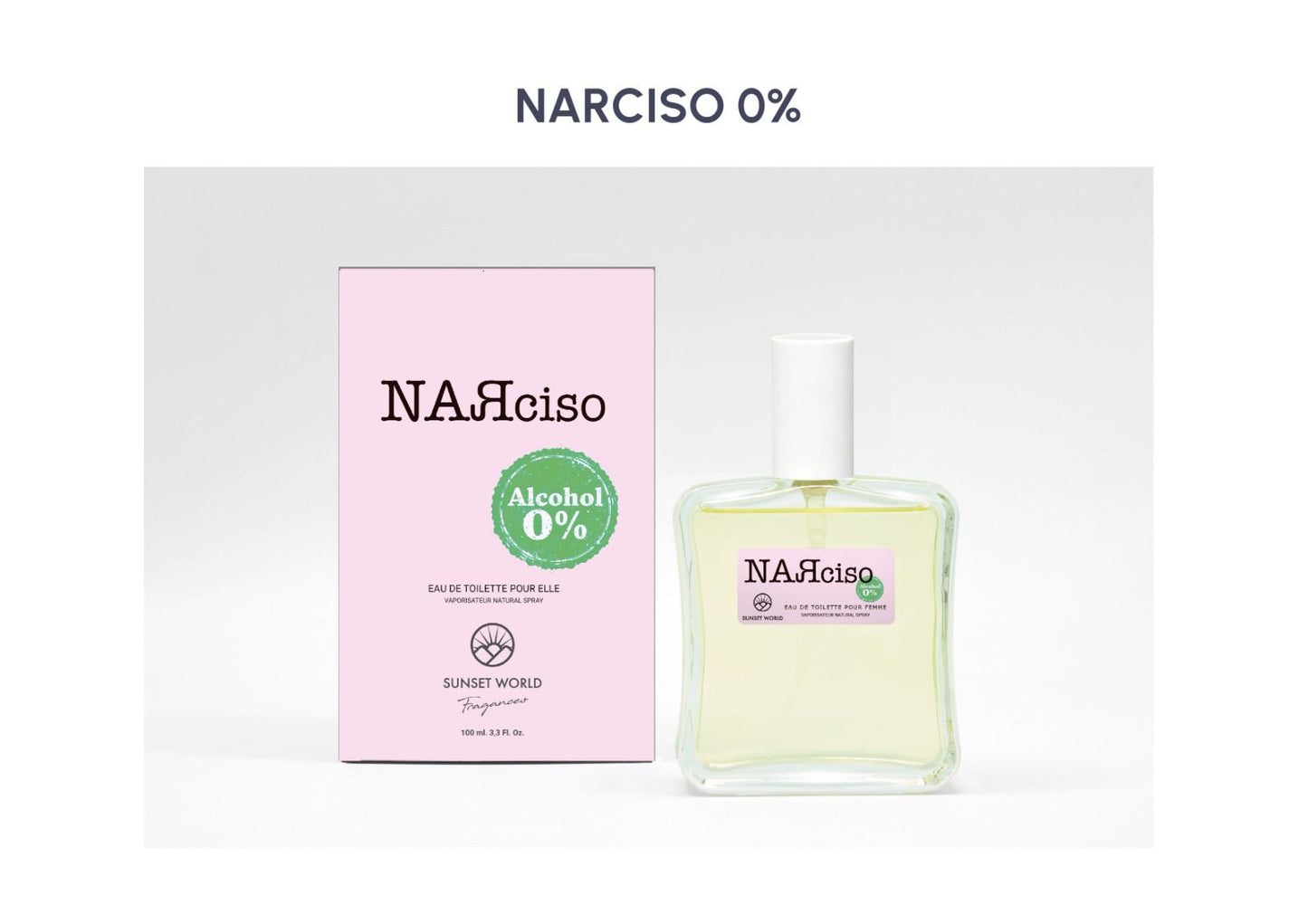 Profumo Sunset World NARCISO 0%ALCOOL 100ml