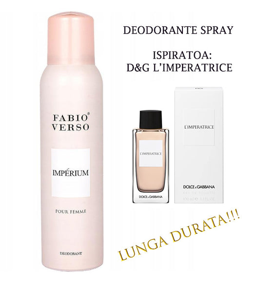 Blister 12pz. Deodorante Bi.Es. IMPERIUM 150ml