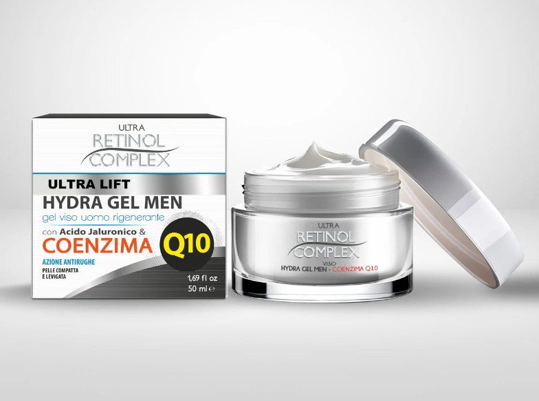 Cream viso uomo HYDRA GEL MEN con COENZIMA Q10 50ml