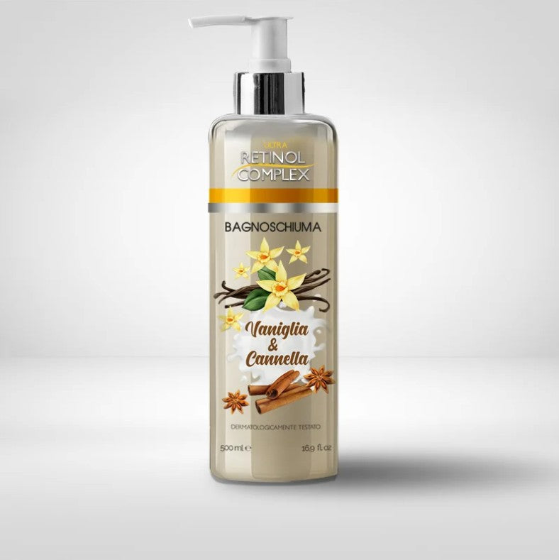 Bagnoschiuma VANIGLIA & CANNELLA 500ml