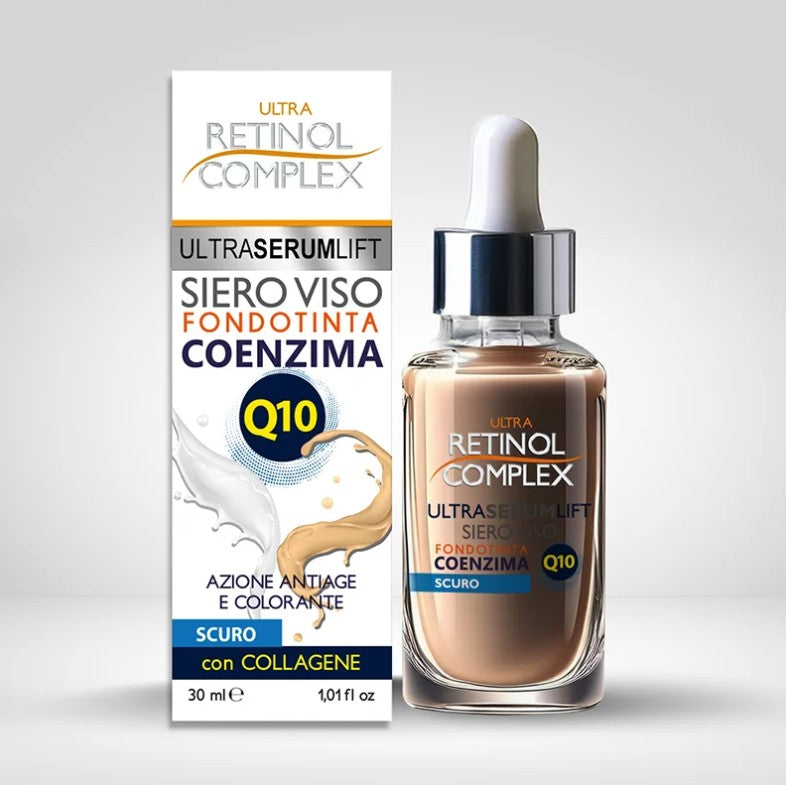Siero fondotinta COENZIMA Q10 & COLLAGENE SCURO 30ml
