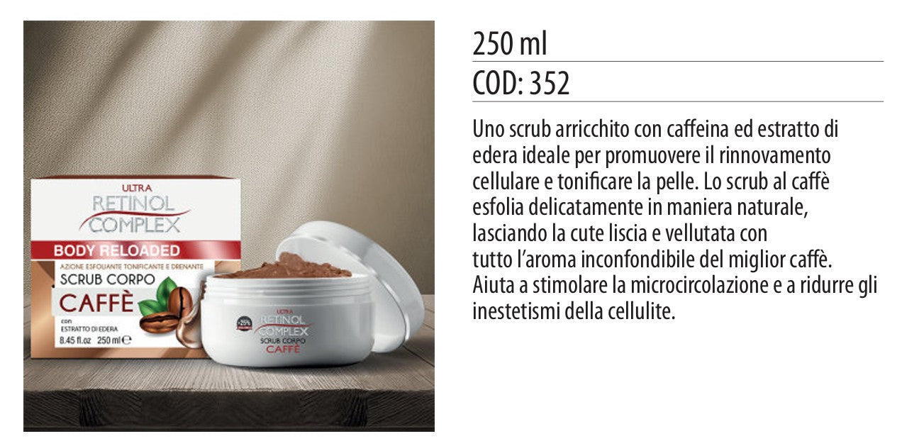 Scrub corpo CAFFE 250ml