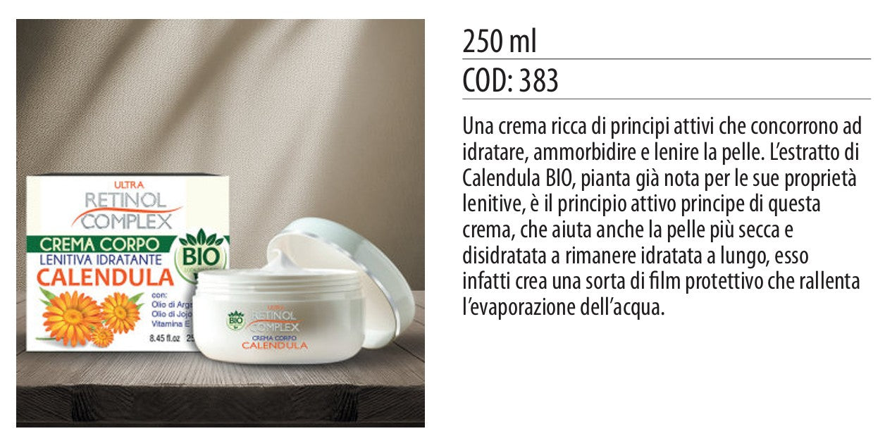 Crema corpo CALENDULA 250ml