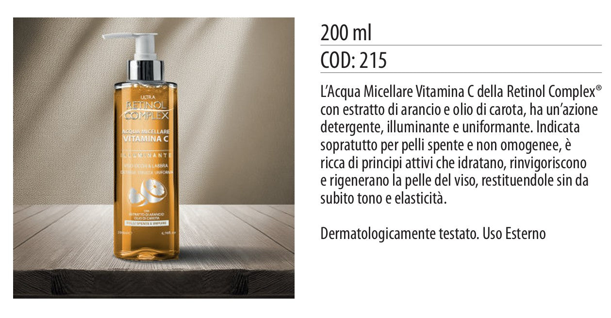 Acqua Micellare VITAMINA C 200ml