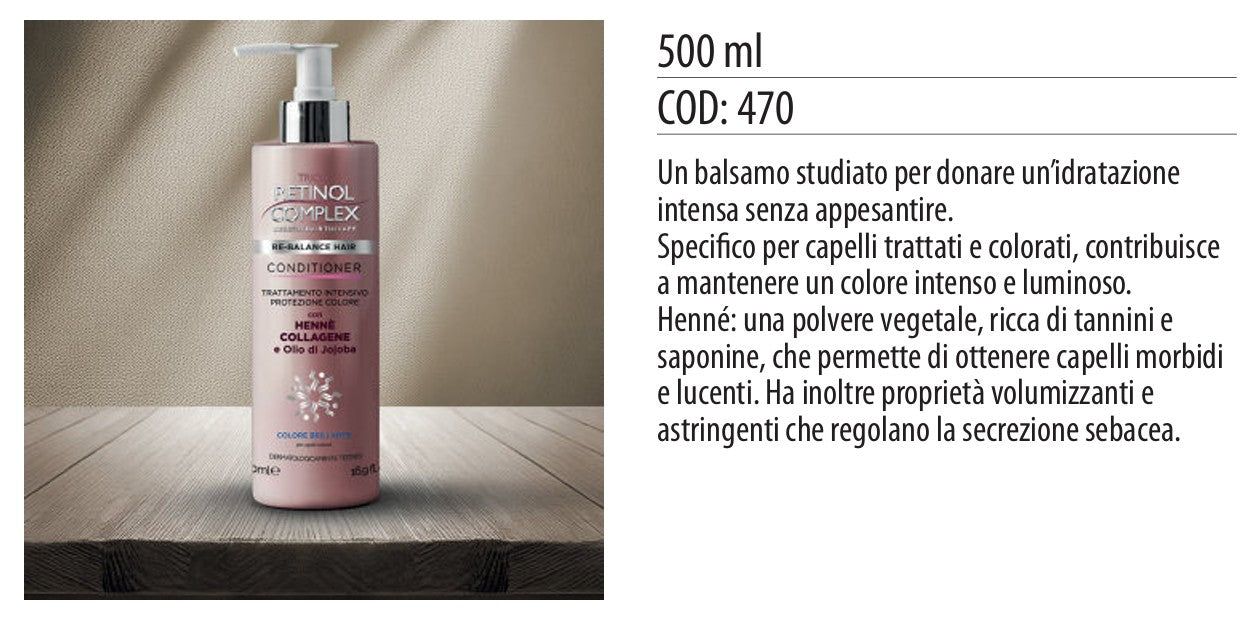Conditioner TRATTAMENTO INTENSIVO PROTEZIONE COLORE 500ml