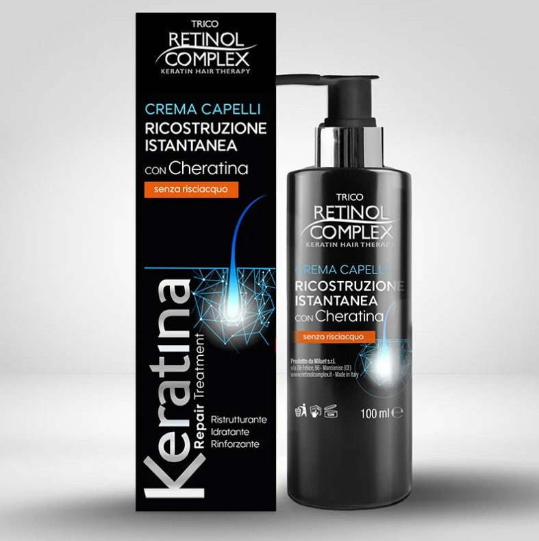 Crema capelli RICOSTRUZIONE ISTANTANEA 100ml