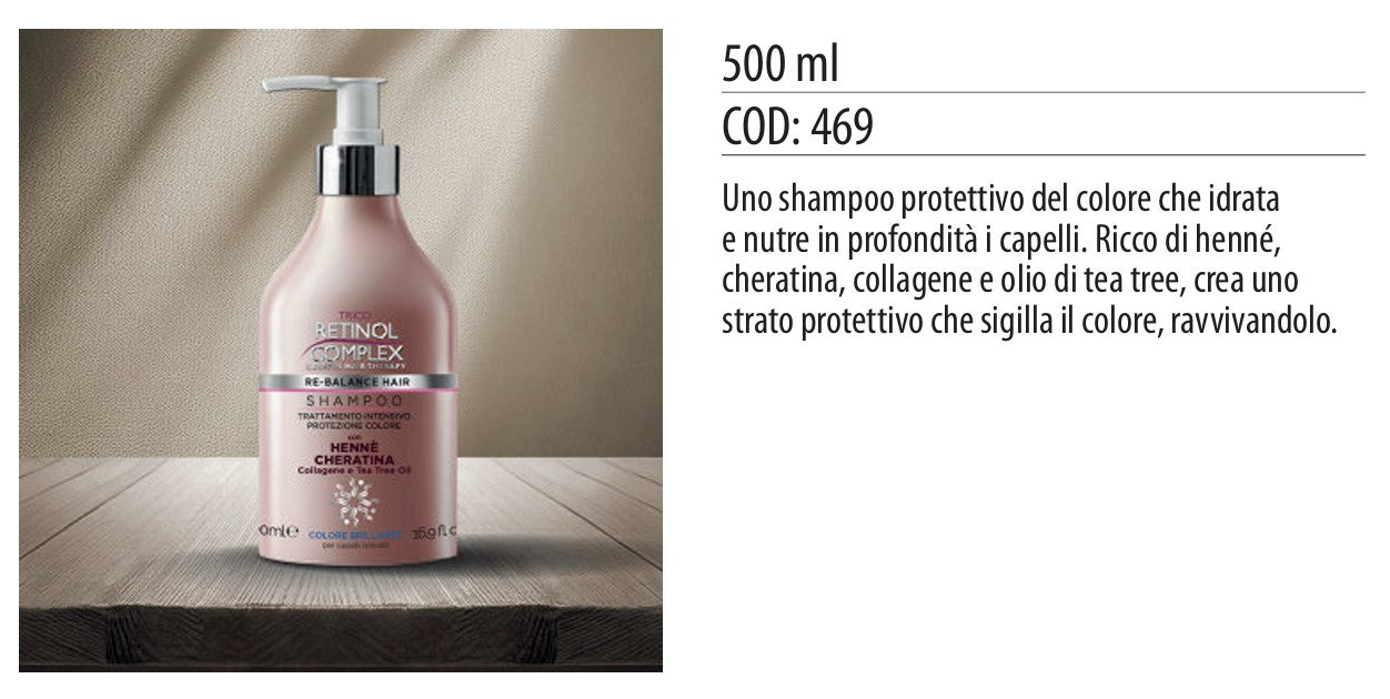 Shampoo TRATTAMENTO INTENSIVO PROTEZIONE COLORE 500ml