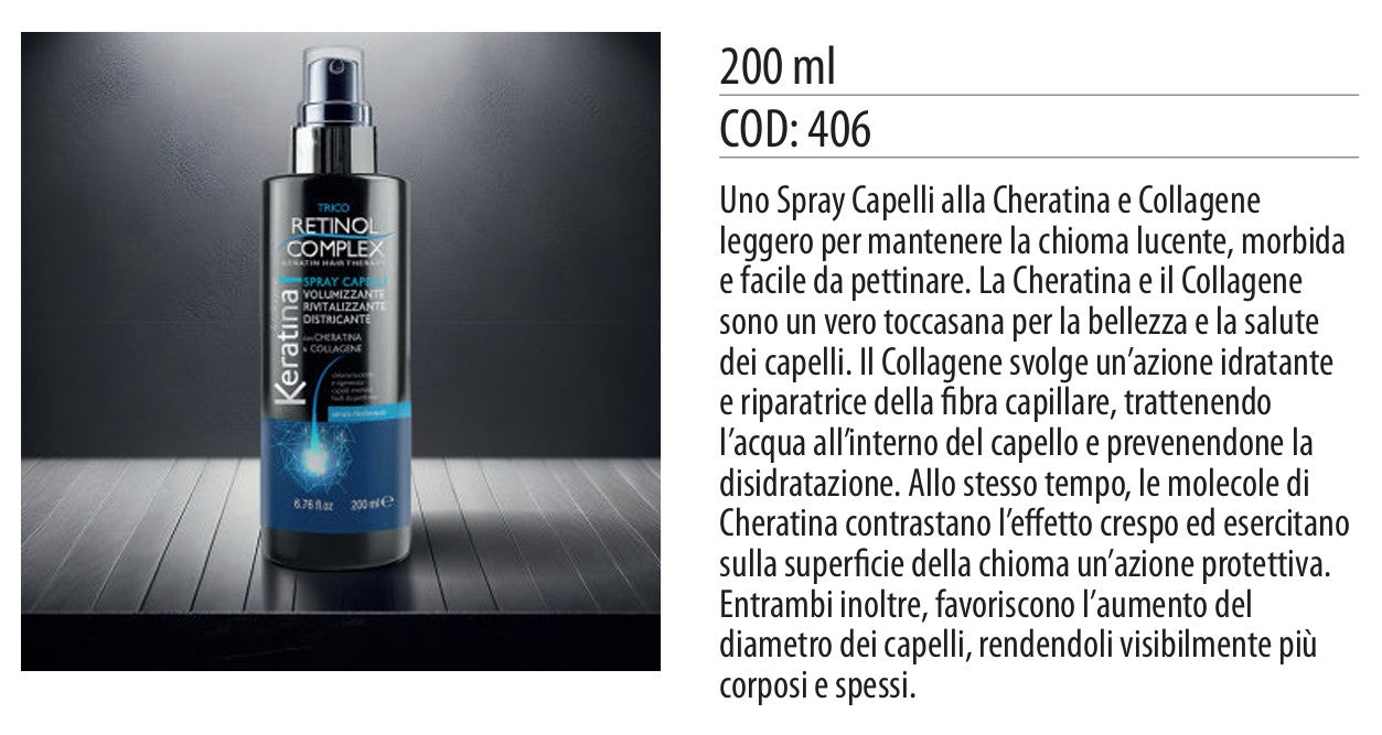 Spray Capelli DISTRICANTE CHERATINA 200ml
