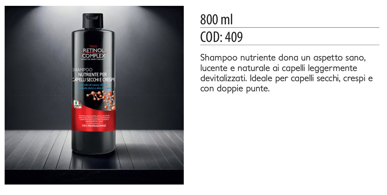 Shampoo SECCHI & CRESPI 800ml