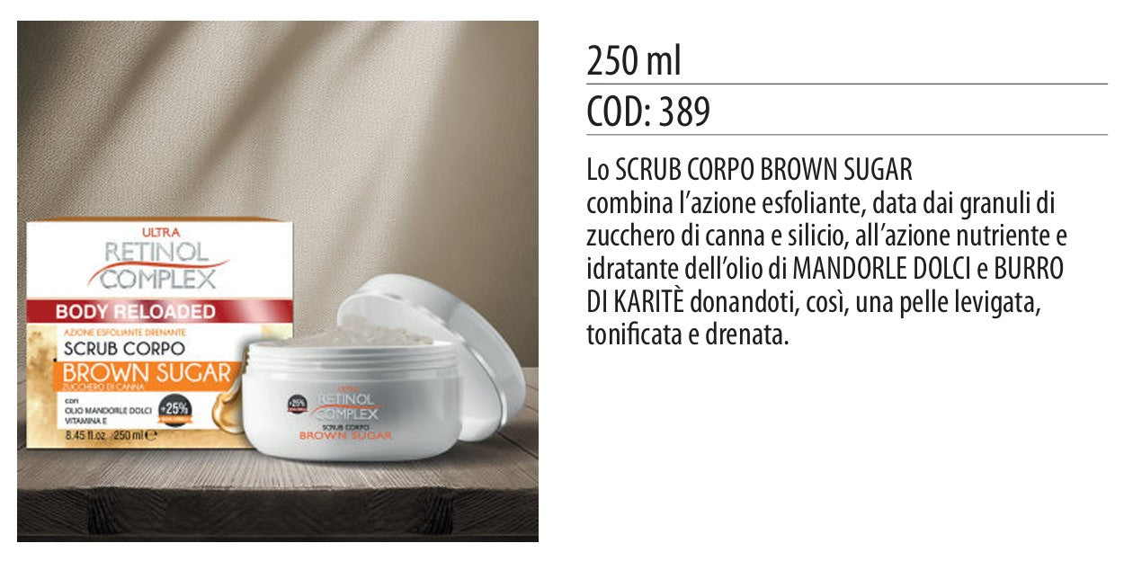Scrub corpo BROWN SUGAR 250ml