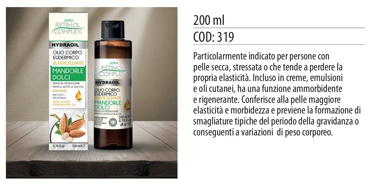 Olio Corpo MANDORLE DOLCI 200ml