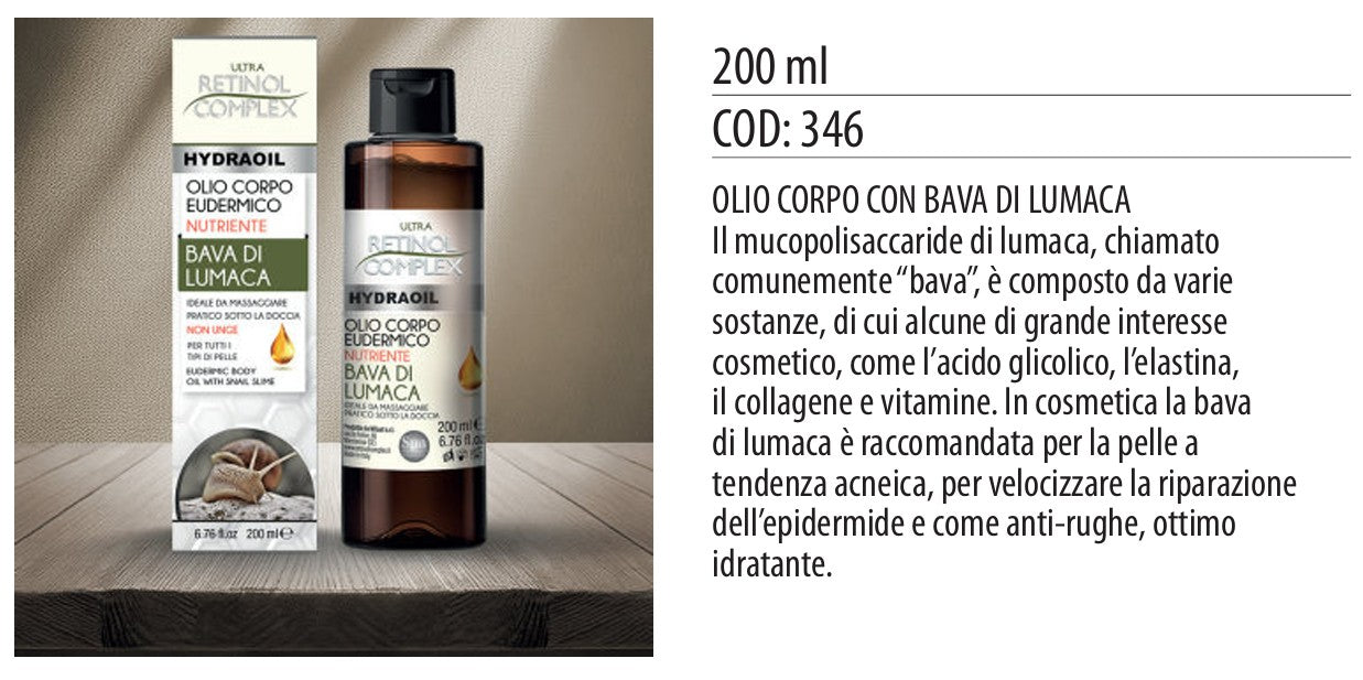 Olio Corpo BAVA LUMACA 200ml